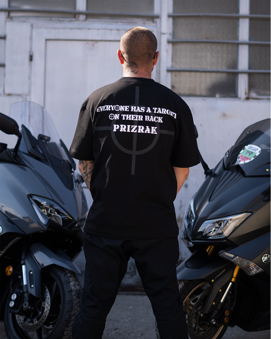 PRIZRAK x TARGET "Project 1 " Black T-shirt.