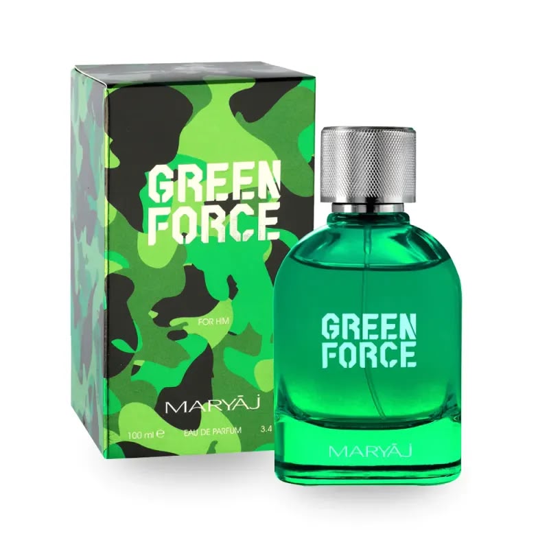 Maryaj Green Force EDP 100мл за Мъже — вдъхновен от Creed Aventus