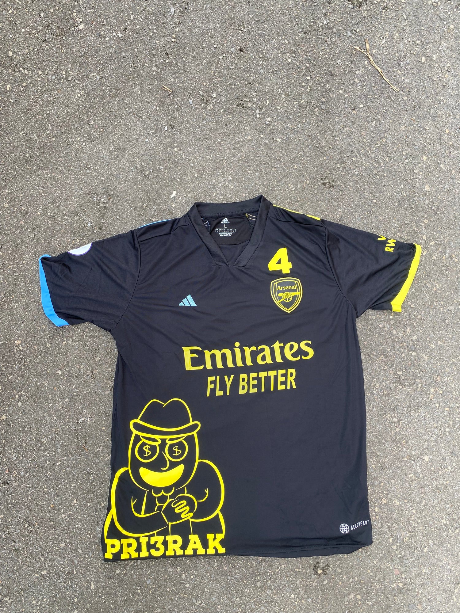 PRIZRAK x Arsenal "Mr.Money" Black Edition.