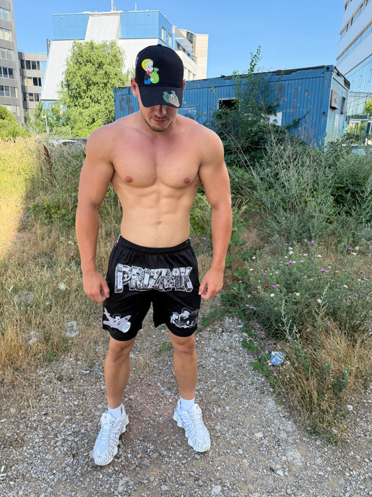 Moneypolis zip shorts 💸