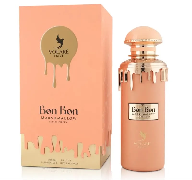 * Volaré Bon Bon Marshmallow EDP 100ml е вдъхновен от Kayali Yum Boujee Marshmallow |