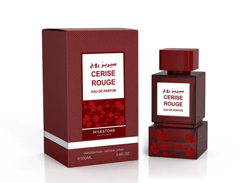 * Milestone Cerise Rouge EDP 100ml е вдъхновен от Tom Ford Lost Cherry.
