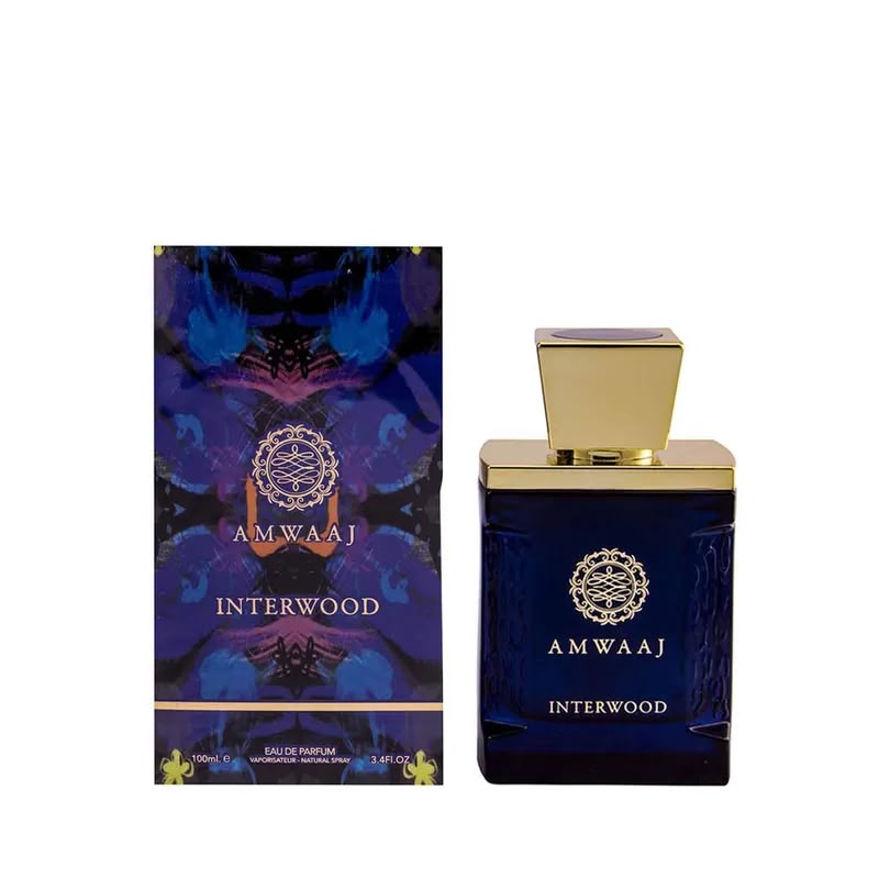 * Fragrance World Amwaaj Interwood EDP 100ml — вдъхновен от Amouage Interlude Woman.