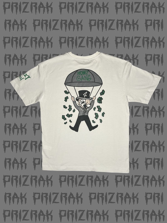 Prizrak "Money Gang " White T-shirt