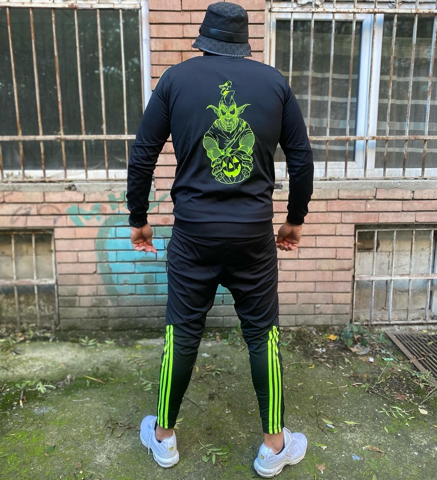 Prizrak x Adidas "Real Madrid is a Ghost " tracksuit .